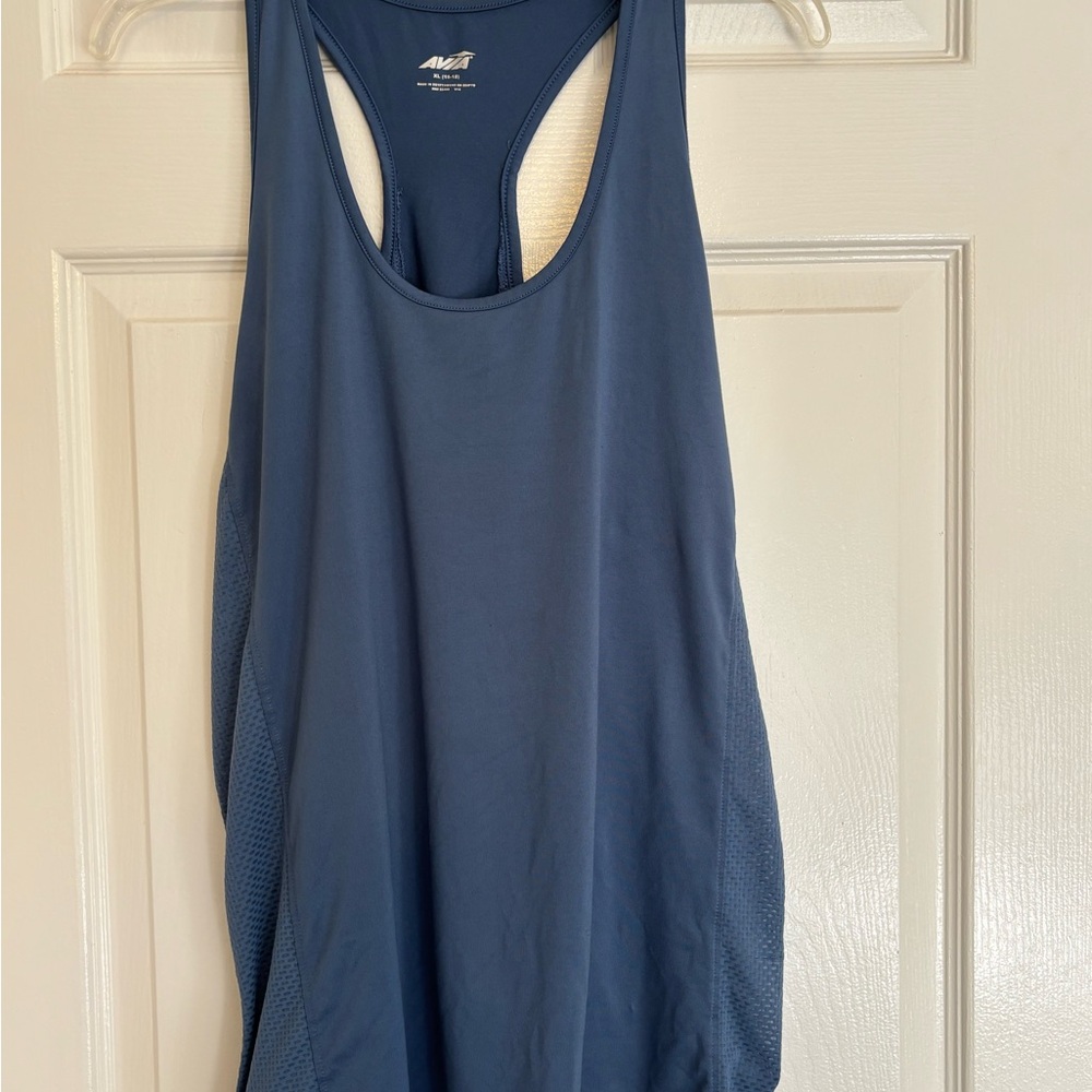 Avia Deep Blue Racerback Tank Top